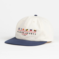 Gorra Snapback Personalizada de 6 Paneles con Logotipo Bordado, Gorra Polo de Visera Plana