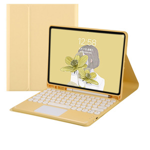 Магнитный беспроводной трекпад клавиатура чехол для iPad <span class=keywords><strong>7</strong></span>/8/9 10,2 "Ipad10th Gen 2022 10,9 дюймов клавиатура чехол для планшета - Product Image 2