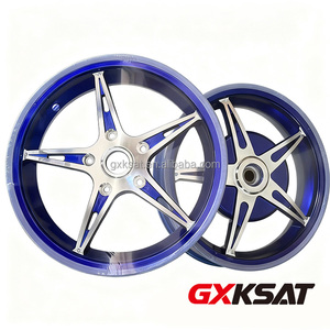 <span class=keywords><strong>ล้อ</strong></span><span class=keywords><strong>ส</strong></span>กู๊ตเตอร์ GXKSAT ขอบล้ออะลูมิเนียมอัลลอยด์ดัดแปลง<span class=keywords><strong>ส</strong></span>ำหรับมอเตอร์ไซค์ ขนาด 12 นิ้ว เหมาะสำหรับ Vespa-8 - Product Image 5