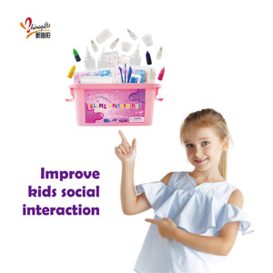 Vente chaude usine : Kit de fabrication de slime coloré aux fruits pour enfants, boîte de jouets pour filles, pour créer des slime fous - Product Image 5