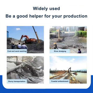 Pompa per fango diesel per dragaggio e aspirazione sabbia, piccola pompa per fango, pompa per acqua in ferro per impieghi gravosi, pompa per sabbia diesel - Product Image 4