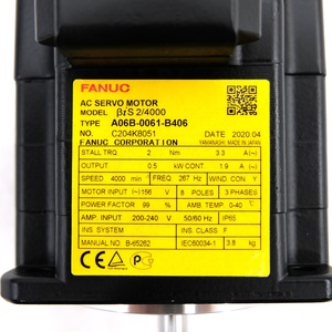 Motor Original Fanuc A06B-0061-B406 para Maquinaria, Equipos de Automatización Industrial A06B-0061-B406 Fanuc Original A06B-0033-B577 M - Product Image 3