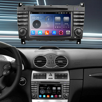 Reproductor de DVD para coche Android 12,0 de 7 \ "con amplificador GPS DSP funciones RGB Auto Wifi Carplay 4 + 64GB para Mercedes Benz Clk W209