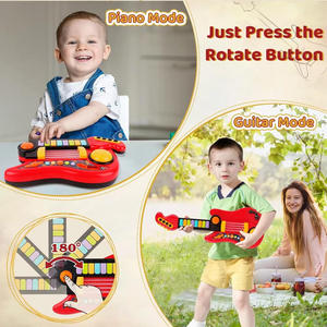 Guitare et Piano Pliables 2-en-1 Orff : Instrument de Musique et Jouet Musical Populaire en Gros - Product Image 2