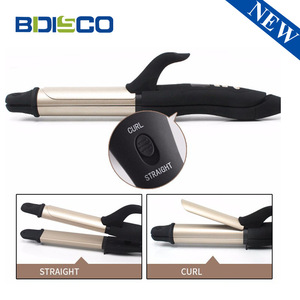 Bdisco Ceramic Hair Straightener And Curler 2 In 1 Tourmaline Fast Heating For Dry Hair - Product Image 5