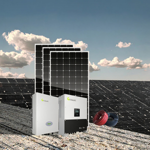 Système d'énergie solaire hybride domestique avec contrôleur MPPT et solution de stockage d'énergie par batterie lithium-ion - Product Image 5