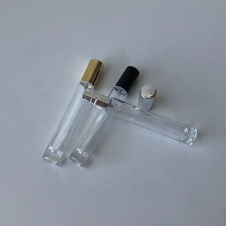 10Ml Mini Draagbare Reizen Purse Tall Dikke Glas Parfum Monster Verstuiver Flacon Spray Fles 1/3Oz