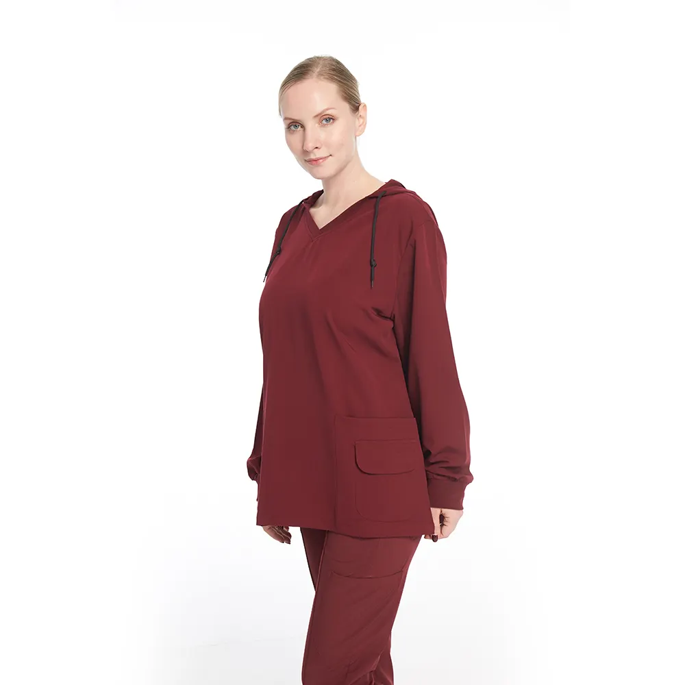 Unisex artı boyutu Hoodies hastane üniformaları takım hemşire tulum kadınlar tıbbi sczx ZX özel renk