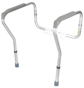 BeiQin701A Equate Inodoro Riel DE SEGURIDAD Soporte libre Suministro médico para ancianos Suministros de terapia de rehabilitación - Product Image 3