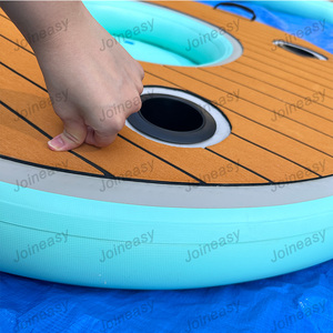 Hồ bơi bơm hơi thanh đôi Tường Vải nổi nước <span class=keywords><strong>bar</strong></span> nổi thanh với uống chủ cho hồ bơi - Product Image 2