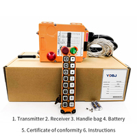 Télécommande industrielle F24-16S longue portée, fonctionnement fiable, signal stable, 12-380V, tension complète, certifiée, vente en gros