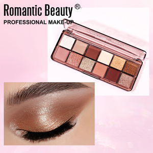 12-color Matte Pigment <strong>Eyeshadow</strong> <strong>Palette</strong> Affordable Multichrome Eye Shadow Natural Glitter <strong>Eyeshadow</strong> Palet Dry Eye Shadow Makeup - Product Image 5