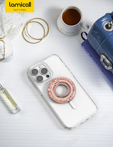 Lamicall STRR02 Soporte Magnético <span class=keywords><strong>para</strong></span> Teléfono con Anillo, Agarre de Dedo de Cristal, Rotación 360°, Soporte Brillante <span class=keywords><strong>para</strong></span> Mujeres y Niñas, Regalo - Product Image 4