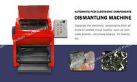 Ewaste Scrap Cpu Mobile Phone Board Recycle Machine Ordinateur Carte Mère Scrap Recycle Machinery