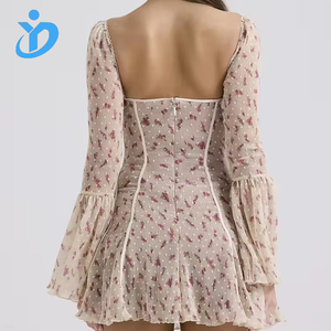 Производитель, Новейшее Модное Элегантное летнее женское модное сексуальное мини-платье с принтом, винтажное вечернее платье - Product Image 2