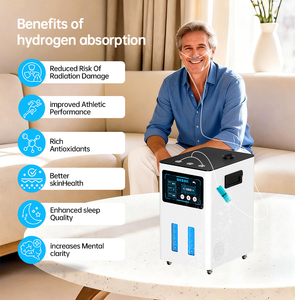 Generatore di Idrogeno da 1800ml per Inalazione di Gas Idrogeno-Ossigeno, Facile da Usare, Basso MOQ, Tecnologia SPE PEM, Altamente Raccomandato per Centri di Riabilitazione - Product Image 1