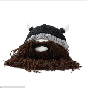 <span class=keywords><strong>Gorro</strong></span> <span class=keywords><strong>de</strong></span> <span class=keywords><strong>Lana</strong></span> Vikingo <span class=keywords><strong>con</strong></span> <span class=keywords><strong>Barba</strong></span>, <span class=keywords><strong>Gorro</strong></span> <span class=keywords><strong>de</strong></span> Invierno Cálido <span class=keywords><strong>con</strong></span> Cuernos <span class=keywords><strong>de</strong></span> Diablo, <span class=keywords><strong>Gorro</strong></span> Tejido - Product Image 6