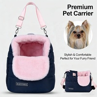 Sac de transport pour animaux de compagnie portable et imperméable de qualité supérieure, sac de sortie multifonctionnel pour animaux de compagnie, sac de voyage respirant et confortable pour petits chiens