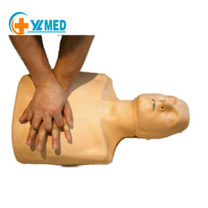 หุ่นจำลองการ<span class=keywords><strong>ท</strong></span>ำ CPR สำหรับผู้ใหญ่และเด็ก ปรับได้ ใช้สำหรับการเรียนการสอนทางการแพทย์ แบบครึ่งตัว สำหรับฝึกปฏิบัติการทำ CPR ในโรงเรียนแพ<span class=keywords><strong>ท</strong></span>ย์ - Product Image 1