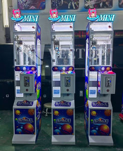 Máquina recreativa de grúa de juguete Super <span class=keywords><strong>Gamer</strong></span> para niños pequeños, mini máquina expendedora de peluches y premios con aceptador de billetes - Product Image 3