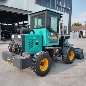 Yüksek Kaliteli 4x4 Hidrolik Dizel 42kw 2.2 Ton Ön Kepçeli Mini Beko Tekerlekli Yükleyici - Product Image 3