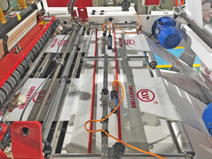 Factory Price Automatic Plastic PE Supermarket Handle Carrier Vest Tshirt Trash <strong>Bag</strong> <strong>Machine</strong> T Shirt Shopping <strong>Bag</strong> <strong>Making</strong> <strong>Machine</strong> - Product Image 4