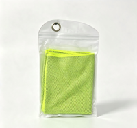 Serviette rafraîchissante personnalisée avec code QR, serviette de sport froide avec impression QR pour promotion d'entreprise