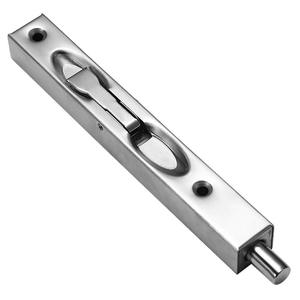 Serrure à pêne dissimulée en acier inoxydable au design moderne, boulons de porte anti-effraction supérieurs et inférieurs pour portes en bois d'hôtel - Product Image 1