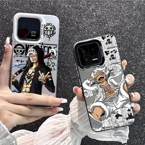 تصميم عصري كمبيوتر بشخصيات كرتونية صلبة أنيمي جوال IMD لهاتف آيفون 11 12 13 14 15 16 17 Pro Max طباعة شعار ذاتي الصنع - Product Image 4