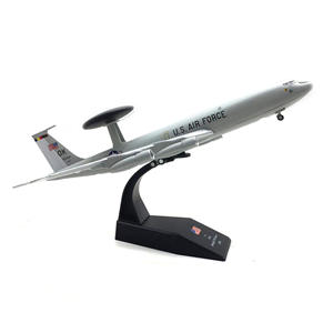 Modèle d'avion en alliage Boeing <span class=keywords><strong>E</strong></span>-<span class=keywords><strong>3</strong></span> <span class=keywords><strong>Sentry</strong></span> AWACS américain 1/200, avion de prévention des accidents aériens, collection d'objets de décoration - Product Image 4