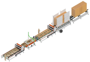 Mesin Paku untuk Lini Produksi Palet Kayu HICAS, untuk Penguatan Papan Berlapis-lapis, dan Pengelasan Ulang Kayu Daur Ulang - Product Image 2