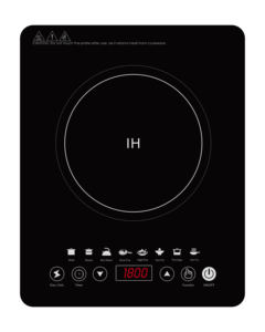 Placa de <span class=keywords><strong>Cocina</strong></span> Eléctrica Multiusos Negra de 1 quemador, Hornilla Eléctrica Individual, Olla Caliente, Multicocina, Placas de <span class=keywords><strong>Inducción</strong></span> Eléctricas - Product Image 2