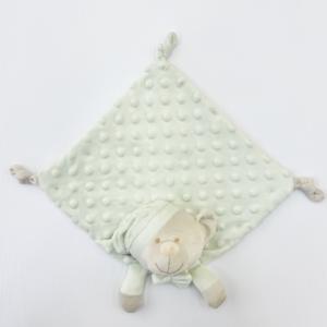 Couverture apaisante pour bébé Dot <span class=keywords><strong>Minky</strong></span>, couverture réconfortante pour nouveau-né, ensemble cadeau pour bébé, couverture personnalisée pour bébé, Manta Doudou - Product Image 5