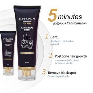 FATAZEN – crème dépilatoire permanente à base de plantes pour hommes, rapide, 5 Min - Product Image 2