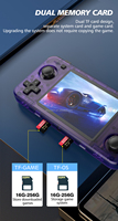 Lecteur de jeu portable R36H R36S Console de jeu vidéo rétro Arkos 64 Go Console de jeu portable à écran de 3.5 pouces