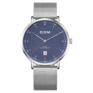 Reloj de Lujo Personalizado para Hombre, Correa de Malla de Acero Inoxidable, ODM OEM, Relojes de Cuarzo a la Moda, Resistentes al Agua, de Alta Calidad - Product Image 3