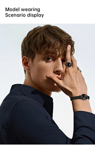 Montre connectée élégante B7 OLED étanche, modes d'exercice multiples, détection du sommeil, WATCH <span class=keywords><strong>RING</strong></span>, anneaux de santé pour couples - Product Image 6