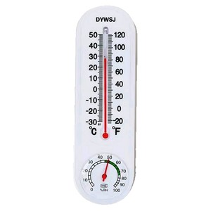 Thermomètre hygromètre d'intérieur et d'extérieur Tianjin Kehui DYWSJ, à fixer au mur, en plastique, pour la maison, mesure de la température et de l'humidité - Product Image 5