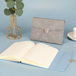 Agenda con Tapa Dura y Anillas, Hojas Sueltas, Cubierta de PU Suave, Bonito Diario, Planificador, Cuaderno con Caja de Regalo - Product Image 4