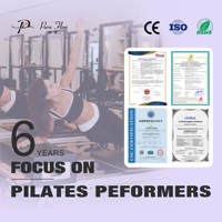 Correcteur de posture dorsal réglable en érable de haute qualité pour Pilates, portable, durable, prix usine