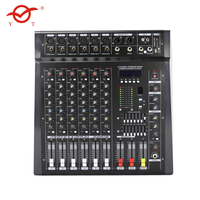 Petit mélangeur de son audio mélangeur 4 canaux console de mixage professionnelle effet dsp USB BT