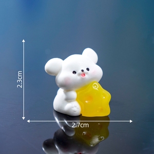 Jouets en peluche Weijin et Space Star Moon Puppy, accessoires suspendus décoratifs mignons de bricolage, micro-paysage bureau Smal - Product Image 6