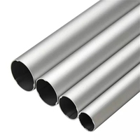 Tube en aluminium laminé à surface lisse, longueur personnalisée, tube en aluminium enroulé