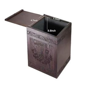 Classic Mahogany <b>Wood</b> Pet Casket for Large Breed Pets - Product Image 5