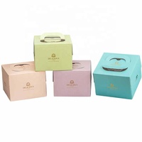 Boîte à Gâteau Mousse Personnalisée, Emballage Alimentaire, Recyclable, Boîte à Gâteau pour Pâtisserie, Noir, Mini Cupcake Contenants