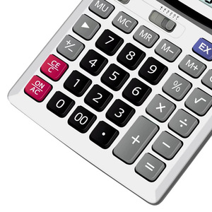 Calculadora Electrónica Cayina Ca-1200v de 12 Dígitos, Energía Solar Dual, para Oficina y Negocios - Product Image 4