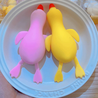 Jouets Squishy Canard Colorés en Stock aux États-Unis, Jouets à Presser Doux à Rebond Lent, Jouets Anti-Stress pour Enfants et Adultes