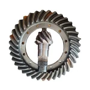 ZL50F ingranaggio conico a spirale attivo ZL60D.24.4-14/ZL60D.24.4-13 viene utilizzato per il montaggio principale di riduzione del caricatore di pneumatici SEM Lingong