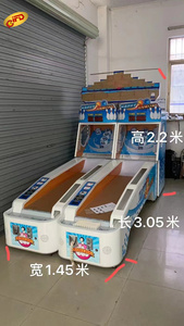 เครื่องเกม IFD Dunk โบว์ลิ่งเกมหยอดเหรียญอิเล็กทรอนิกส์แบบหยอดเหรียญเกมโบว์ลิ่งเดี่ยวคู่ - Product Image 3