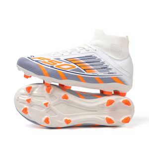 <span class=keywords><strong>Botas</strong></span> de Fútbol FG de Caña Alta con Logotipo Personalizado OEM al por Mayor para Hombres, Mujeres y Jóvenes, Transpirables, de Punto, para Entrenamiento y Partido - Product Image 4